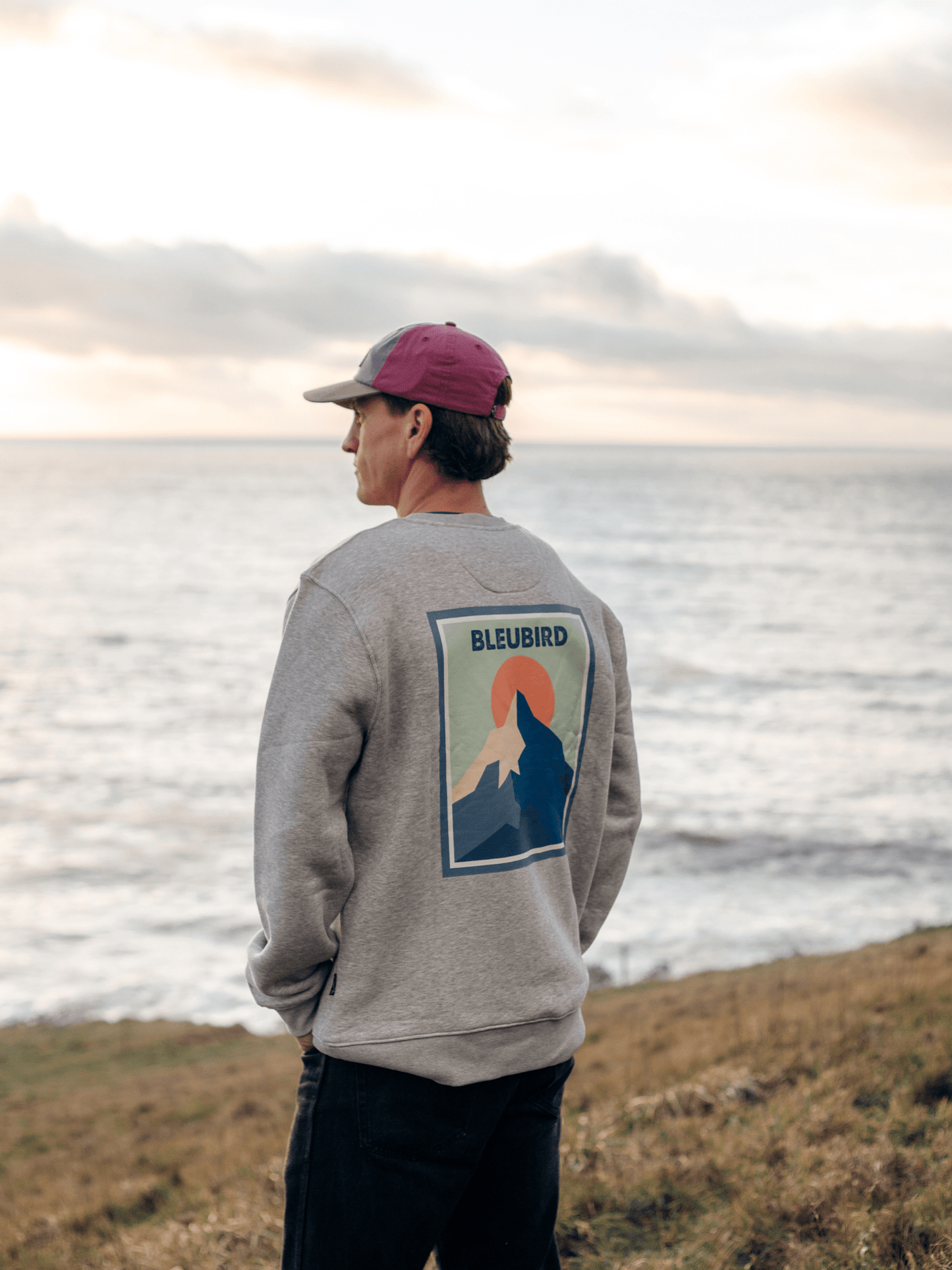 Bleubird Massif Crew Sweatshirt - Matt O'Brien Fashions