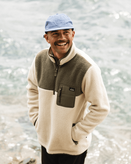 Bleubird Polar Fleece Half Zip - Matt O'Brien Fashions