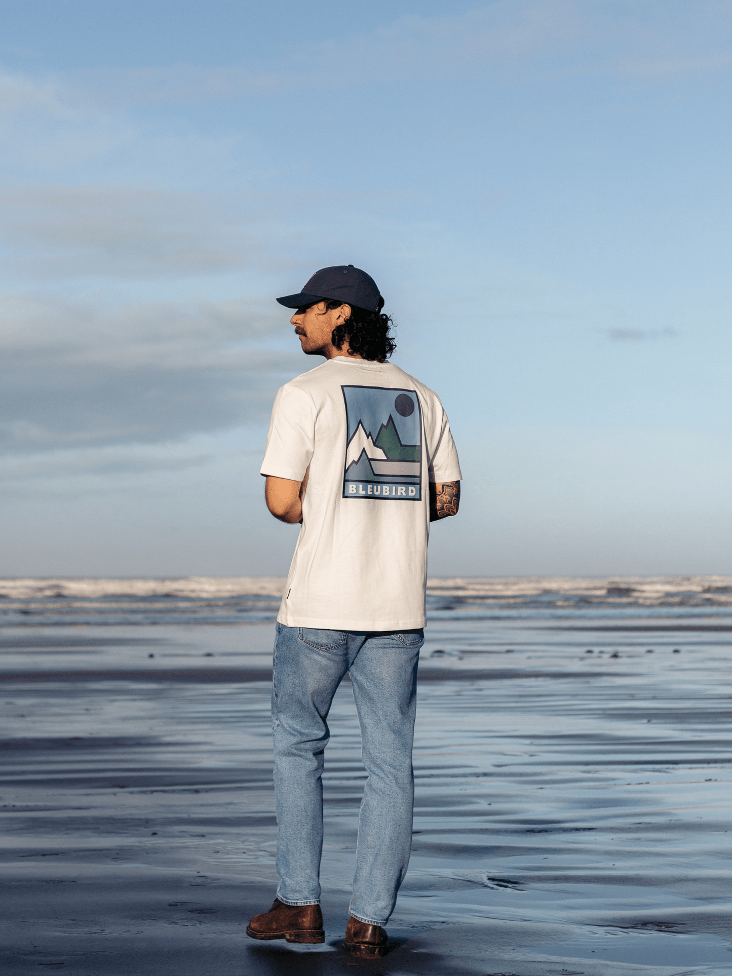 Bleubird Waypoint Tee - Matt O'Brien Fashions