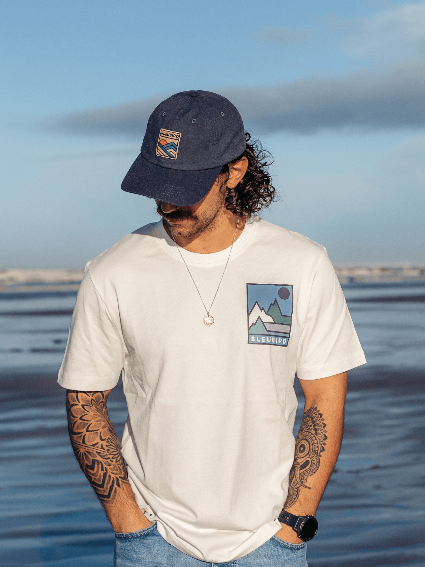 Bleubird Waypoint Tee - Matt O'Brien Fashions