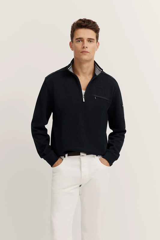 Bugatti Quarter Zip Sweatshirt - Matt O'Brien Fashions