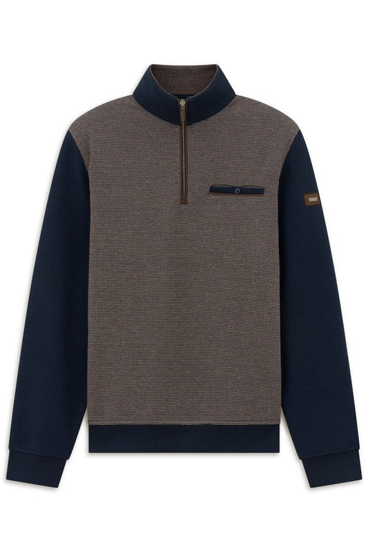 Bugatti Quarter Zip Sweatshirt - Matt O'Brien Fashions