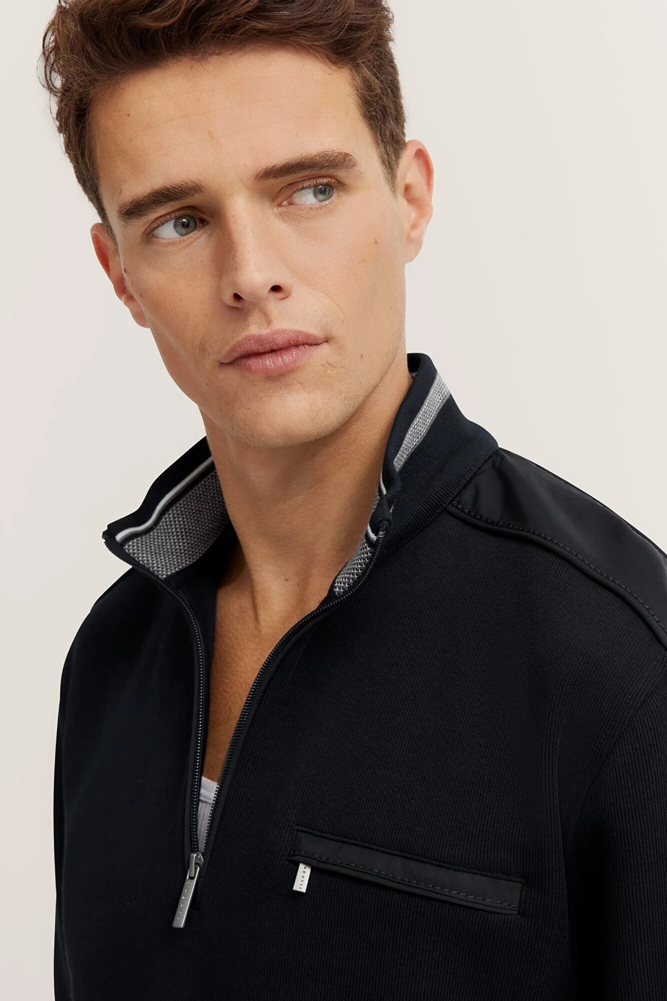 Bugatti Quarter Zip Sweatshirt - Matt O'Brien Fashions