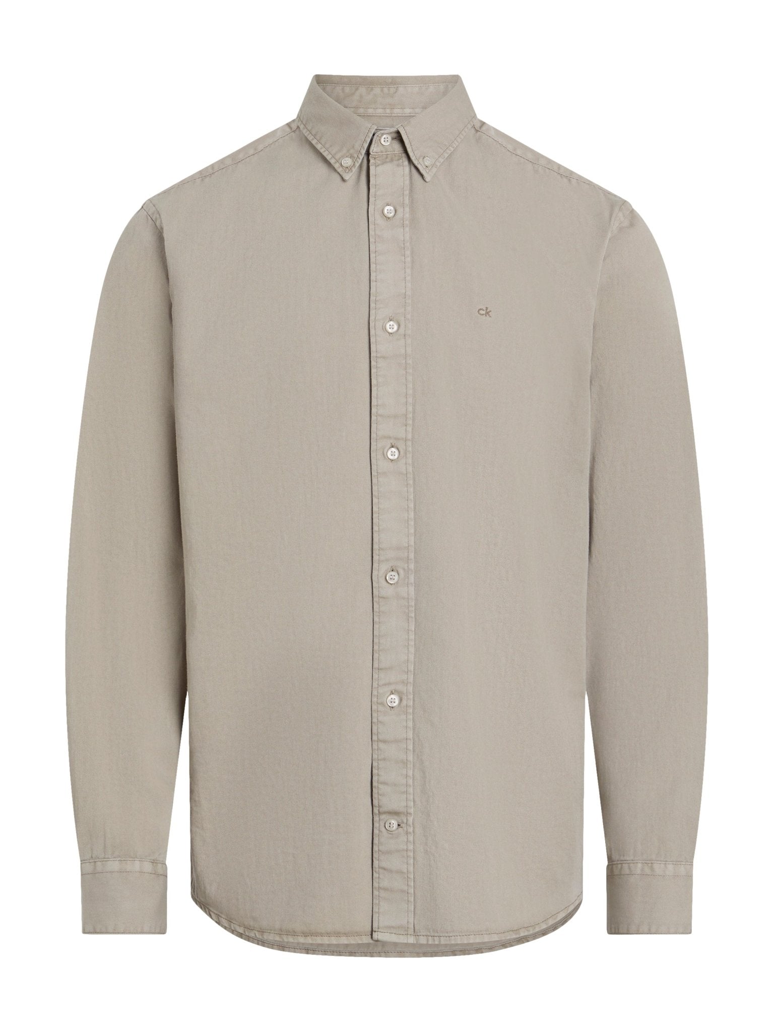 Calvin Klein Garment Dyed Twill Shirt - Matt O'Brien Fashions