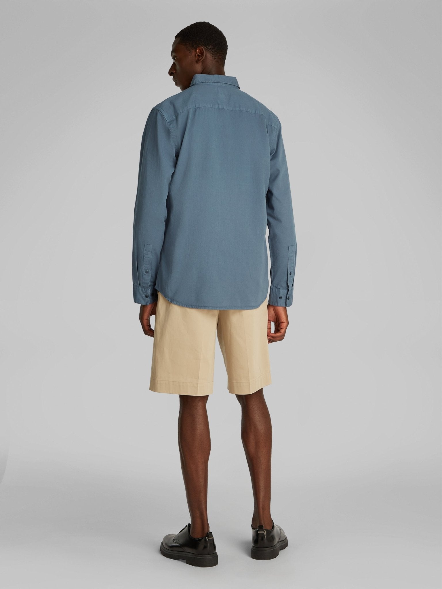 Calvin Klein Garment Dyed Twill Shirt - Matt O'Brien Fashions