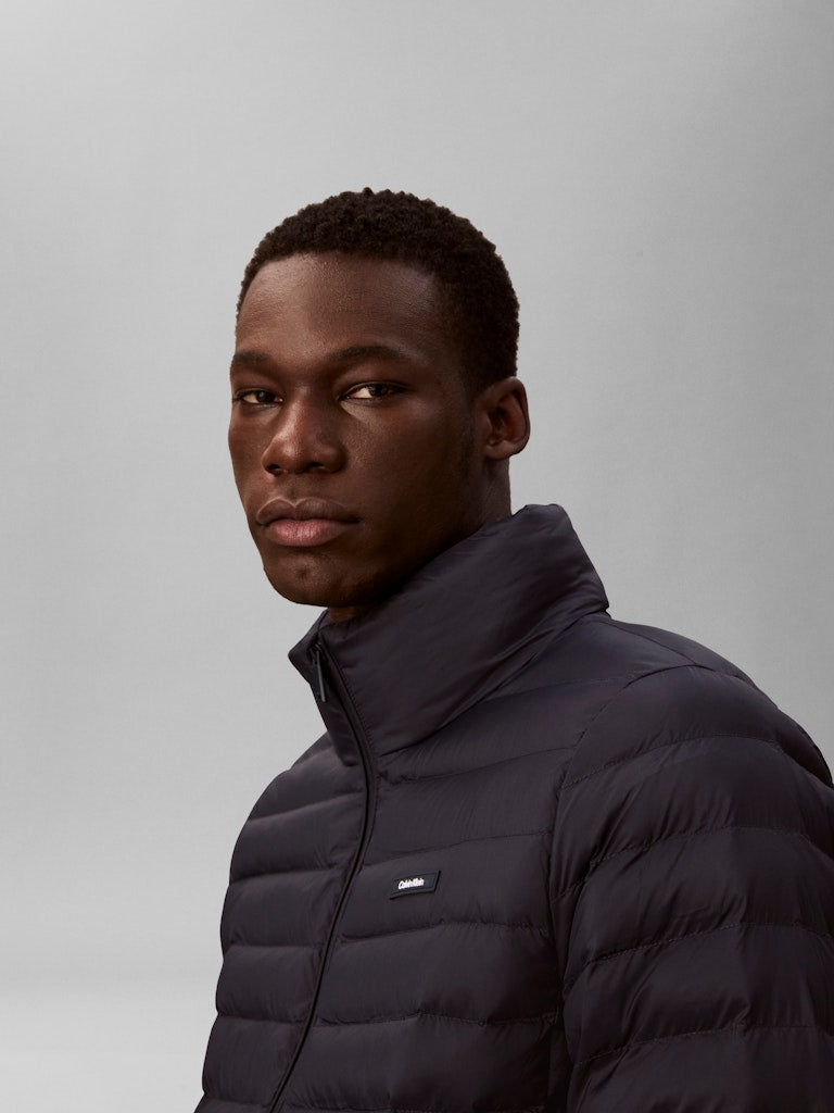 Calvin Klein Light Weight Channeled Puffer Jacket - Matt O'Brien Fashions