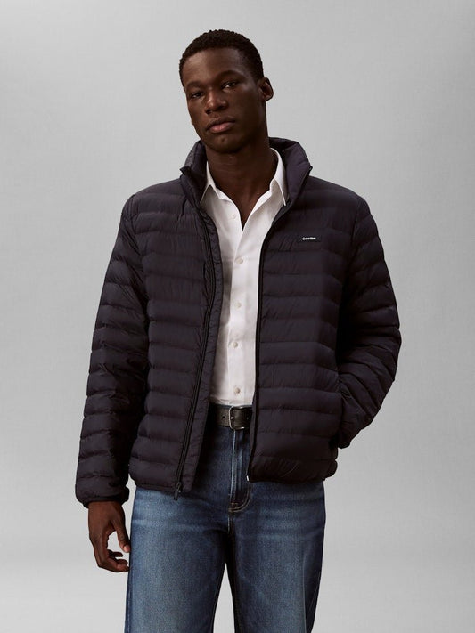 Calvin Klein Light Weight Channeled Puffer Jacket - Matt O'Brien Fashions