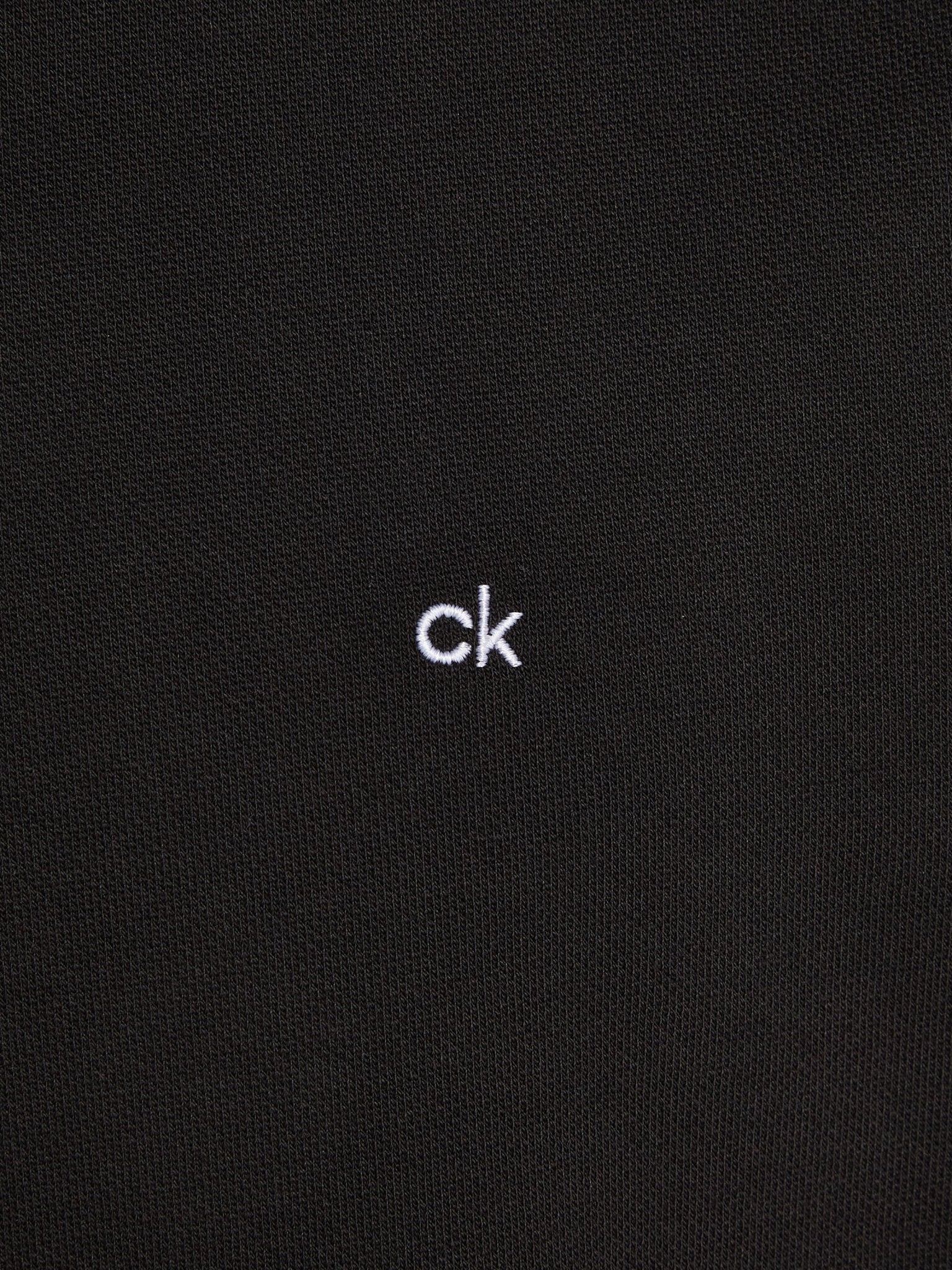 Calvin Klein Tipped Pique Long Sleeve Polo - Matt O'Brien Fashions