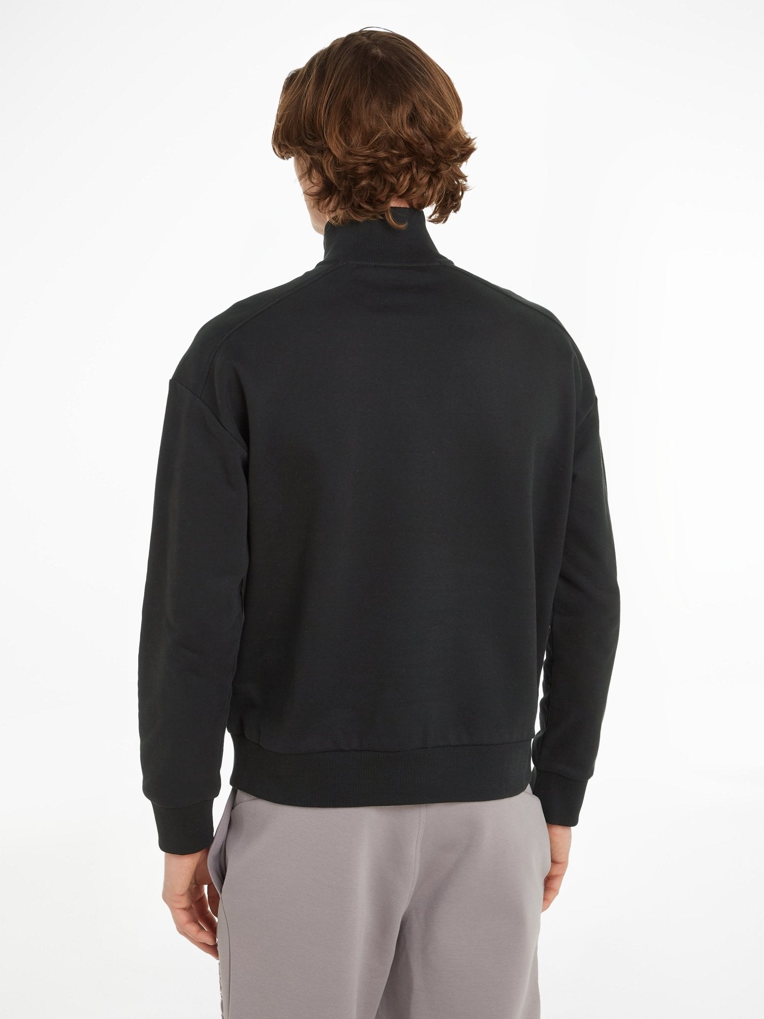 Calvin Klein Zip Neck Sweatshirt - Matt O'Brien Fashions