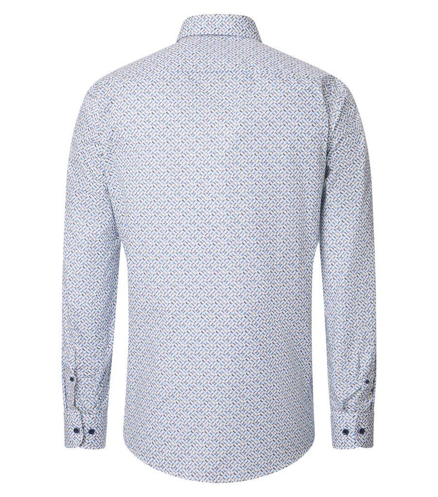Casa Moda Casual Fit Print Shirt - Matt O'Brien Fashions