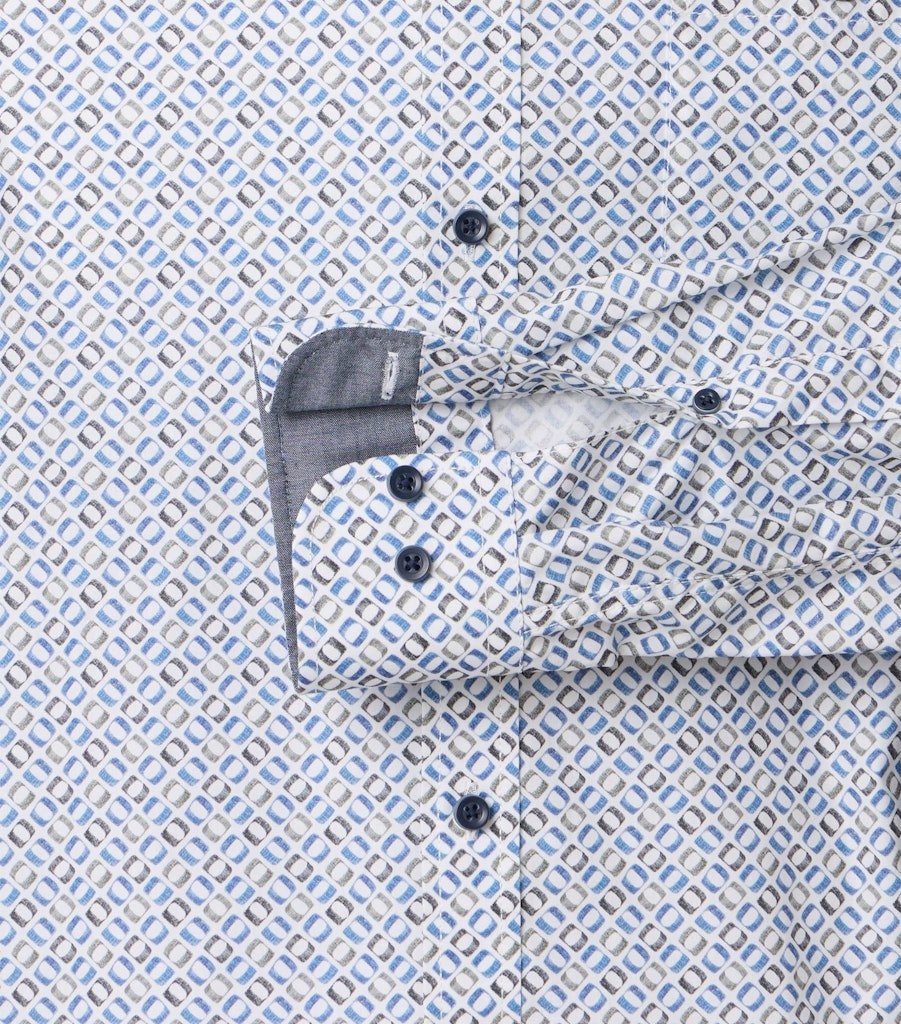 Casa Moda Casual Fit Print Shirt - Matt O'Brien Fashions