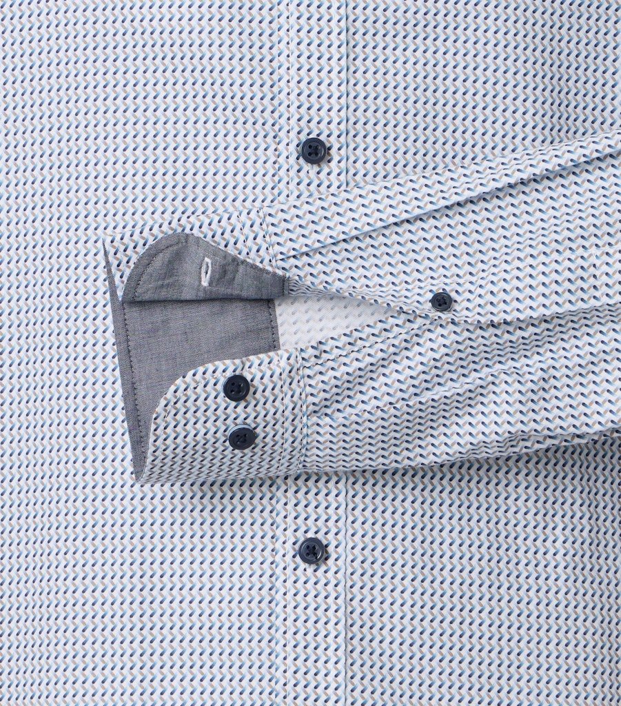 Casa Moda Comfort Fit Print Shirt - Matt O'Brien Fashions