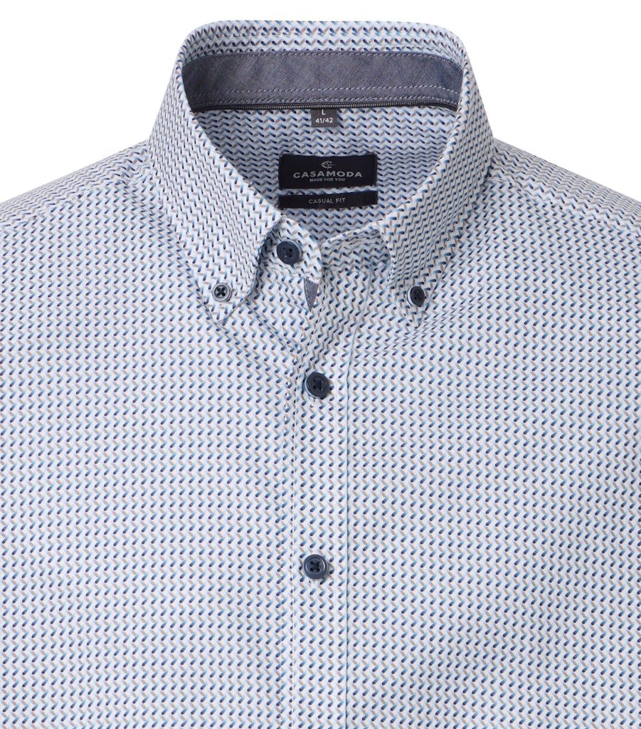 Casa Moda Comfort Fit Print Shirt - Matt O'Brien Fashions