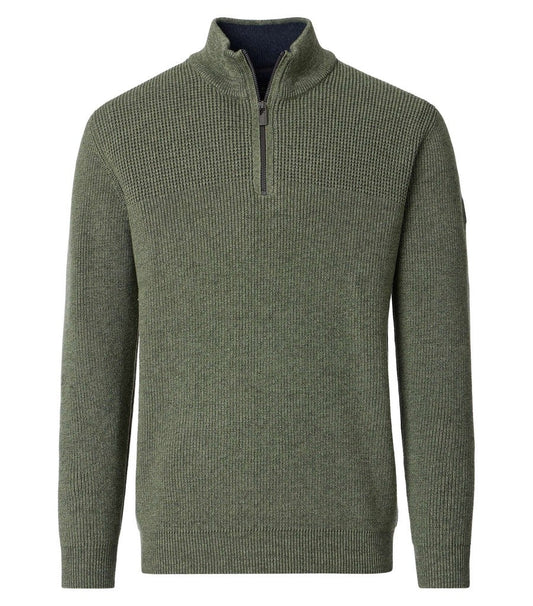Casa Moda Half Zip Sweater - Matt O'Brien Fashions