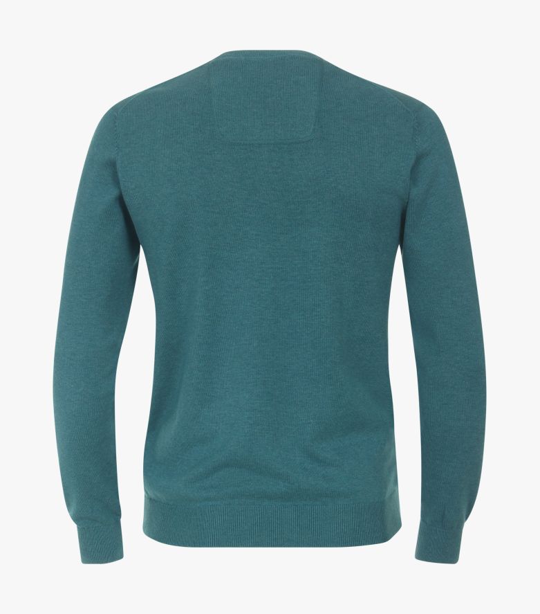 Casa Moda V-Neck Cotton Jumper - Matt O'Brien Fashions