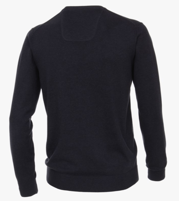 Casa Moda V-Neck Cotton Jumper - Matt O'Brien Fashions