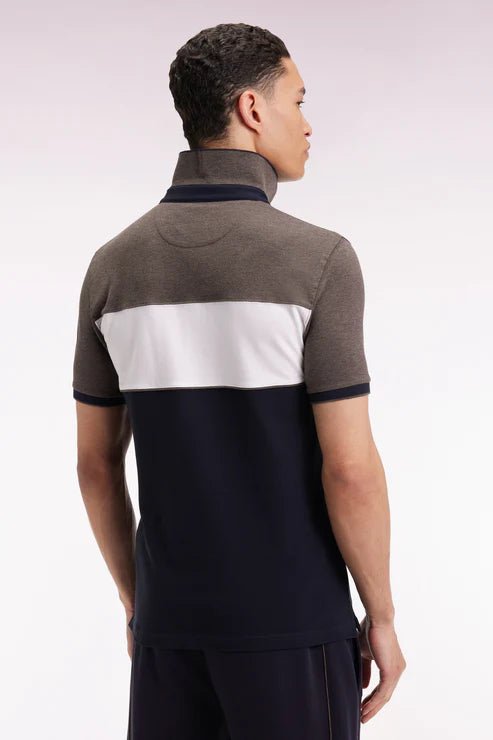 Eden Park Block Stripe Polo - Matt O'Brien Fashions