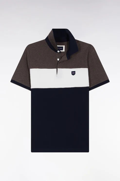 Eden Park Block Stripe Polo - Matt O'Brien Fashions
