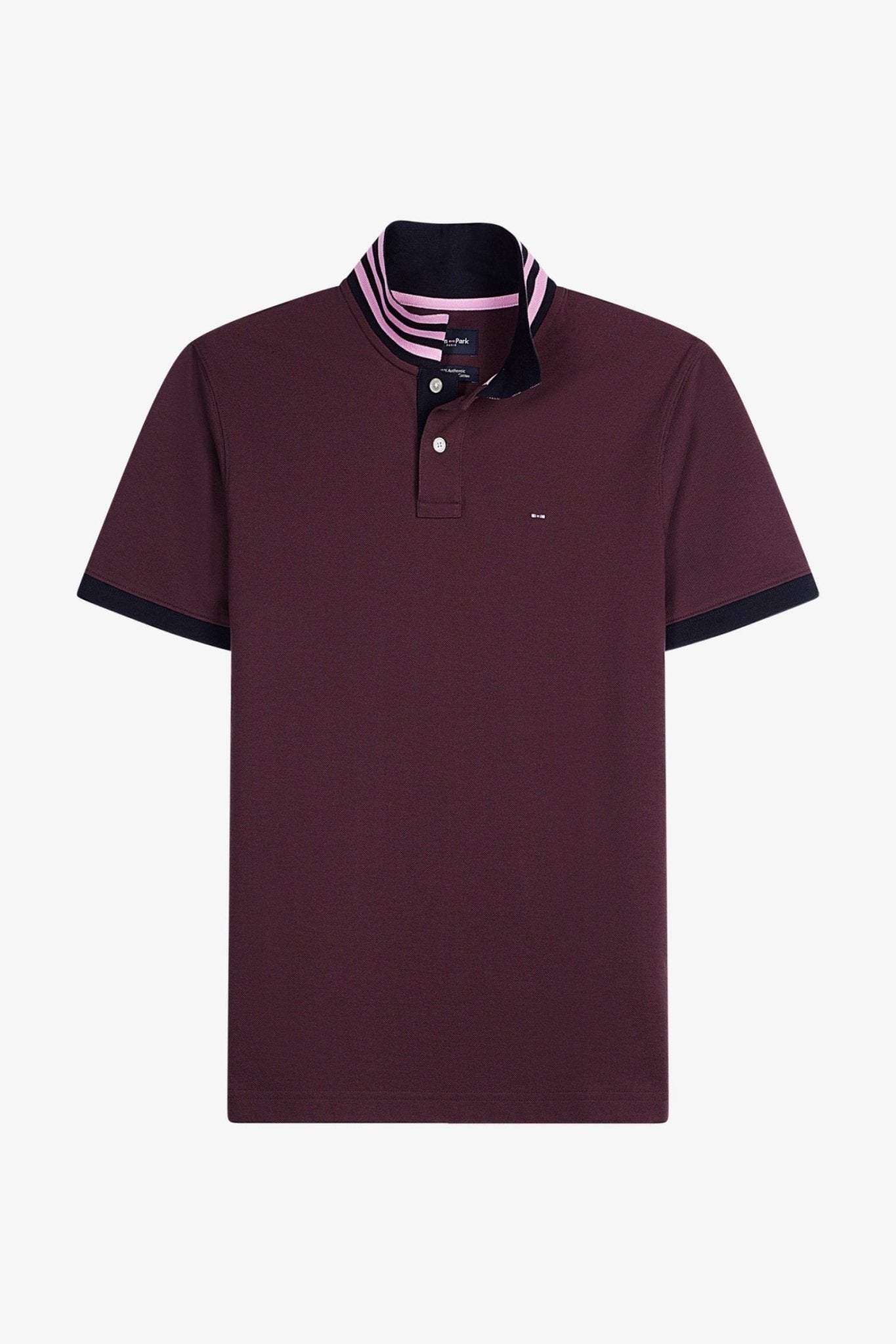 Eden Park Contrast Collar Polo - Matt O'Brien Fashions