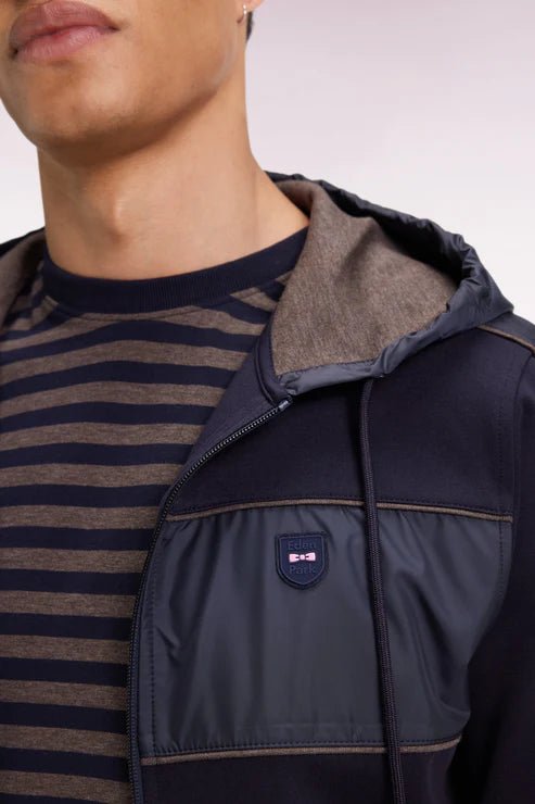 Eden Park Full Zip Hooded Sweatshirt - Matt O'Brien Fashions