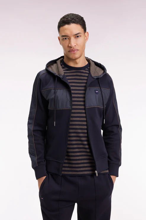 Eden Park Full Zip Hooded Sweatshirt - Matt O'Brien Fashions
