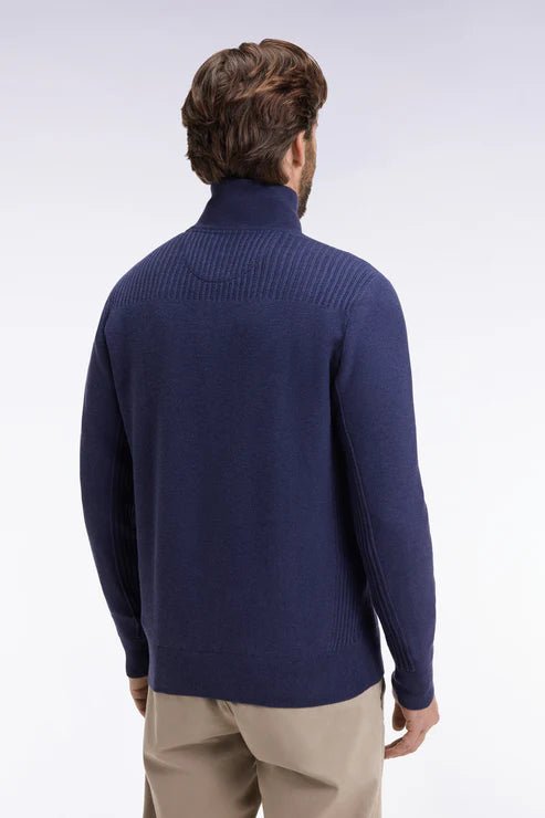 Eden Park Honeycomb Rib Quarter Zip - Matt O'Brien Fashions