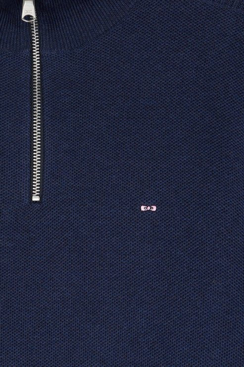 Eden Park Honeycomb Rib Quarter Zip - Matt O'Brien Fashions