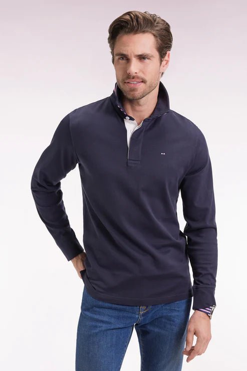 Eden Park Long Sleeve Jersey Rugby Top - Matt O'Brien Fashions