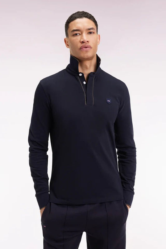 Eden Park Long Sleeve Polo - Matt O'Brien Fashions