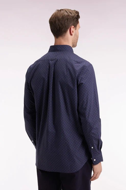 Eden Park Micro Bow Tie Print Shirt - Matt O'Brien Fashions