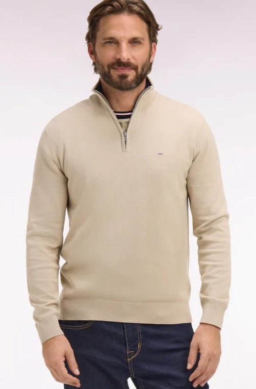 Eden Park Quarter Zip Jumper - Matt O'Brien Fashions