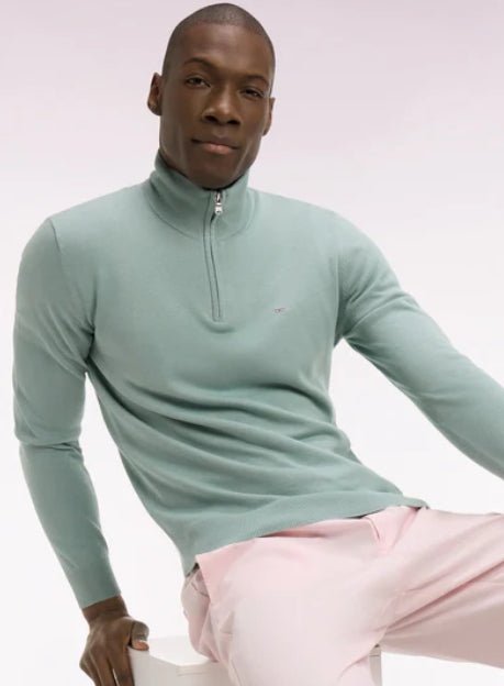 Eden Park Quarter Zip Jumper - Matt O'Brien Fashions