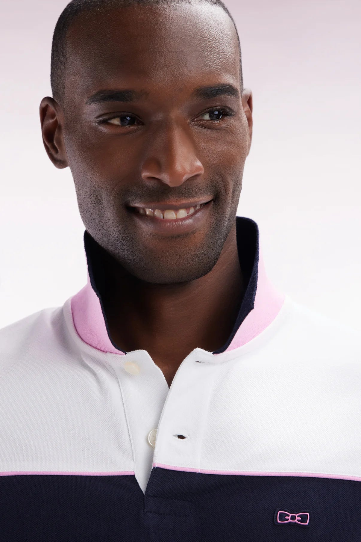 Eden Park Vitalite Colour Block Polo - Matt O'Brien Fashions