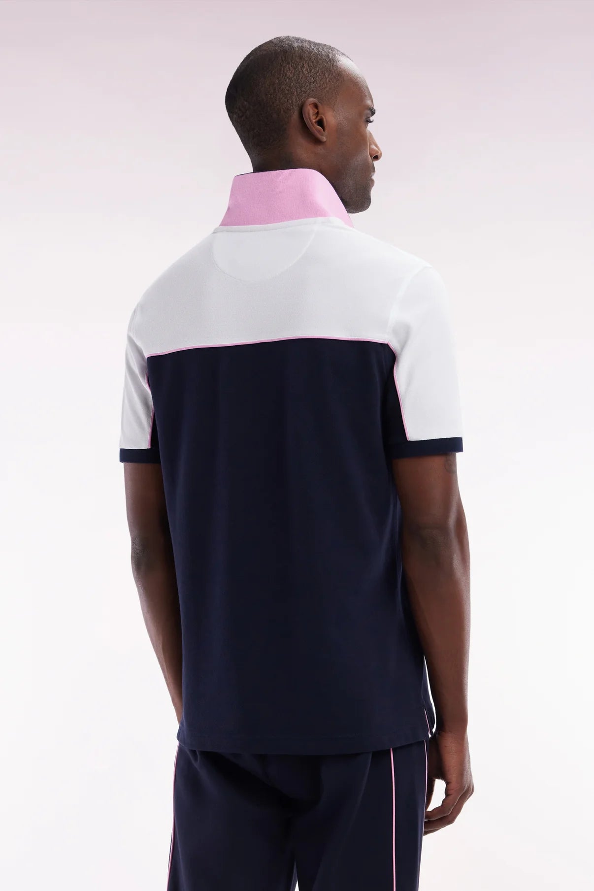 Eden Park Vitalite Colour Block Polo - Matt O'Brien Fashions