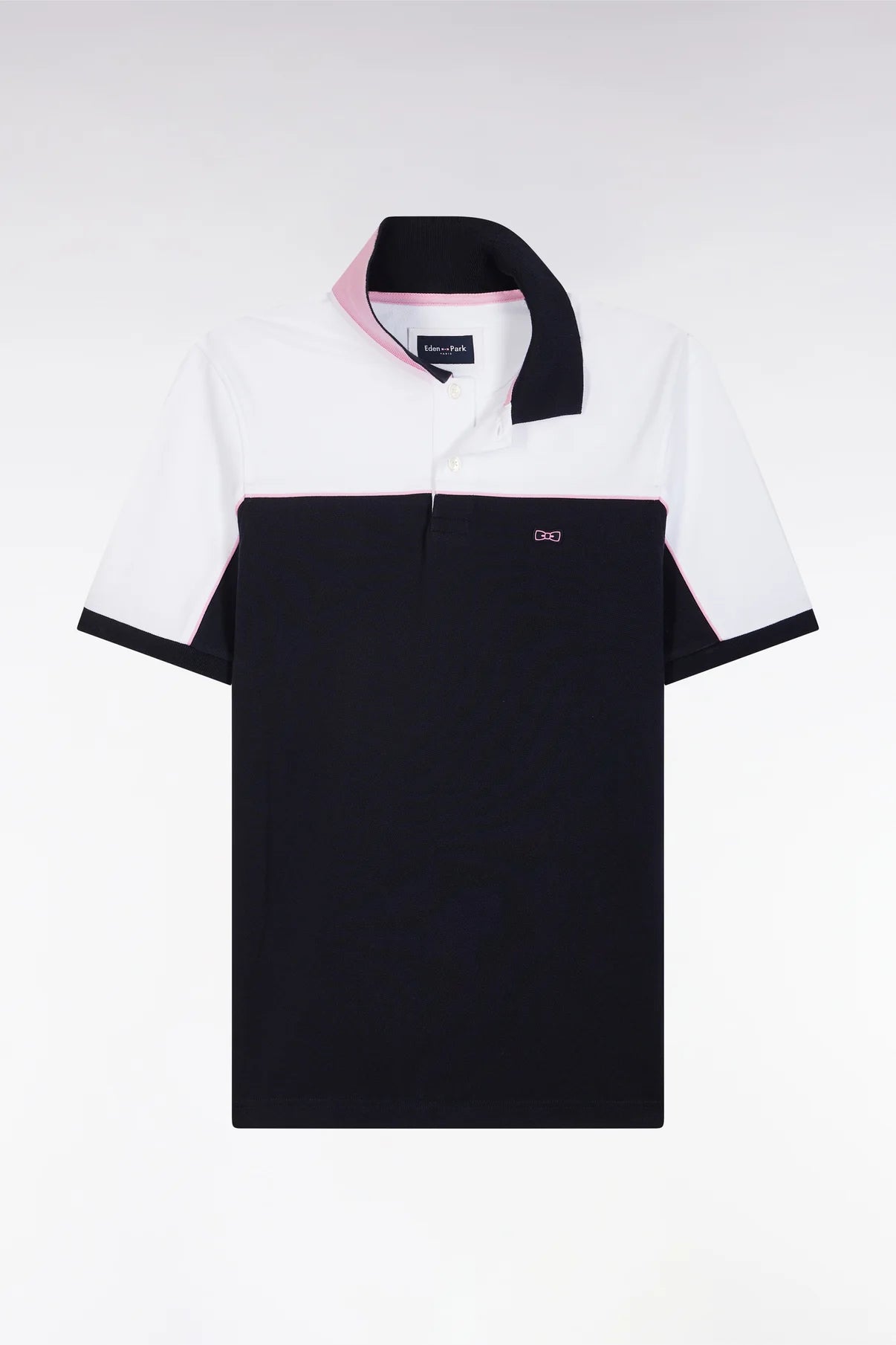 Eden Park Vitalite Colour Block Polo - Matt O'Brien Fashions