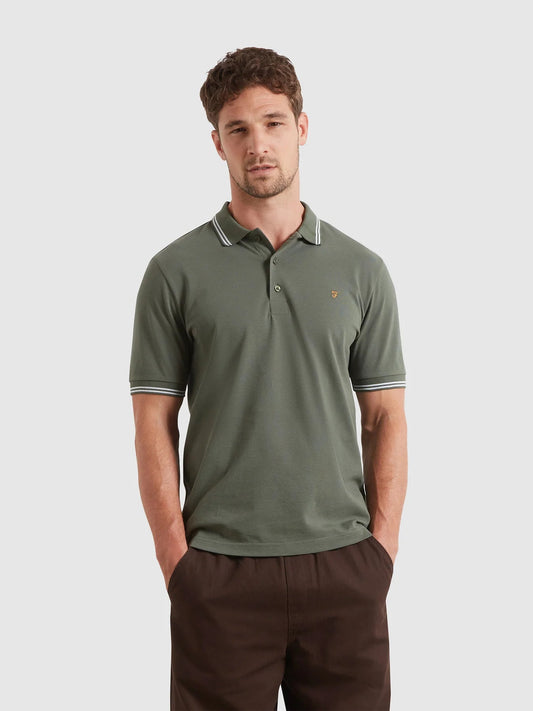 Farah Bowes Tipping Polo - Matt O'Brien Fashions
