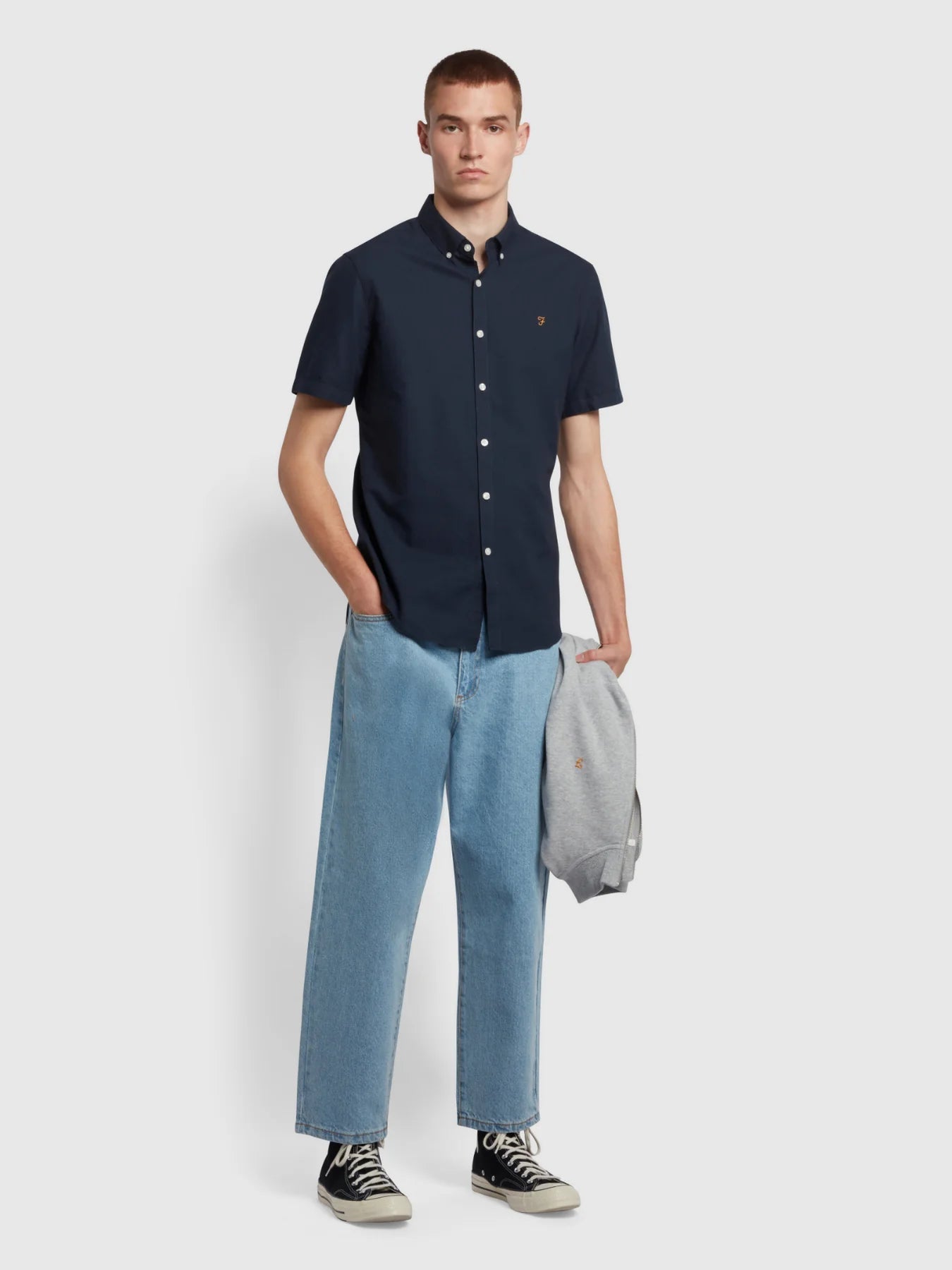Farah Brewer Short Sleeve Shirt - Matt O'Brien Fashions