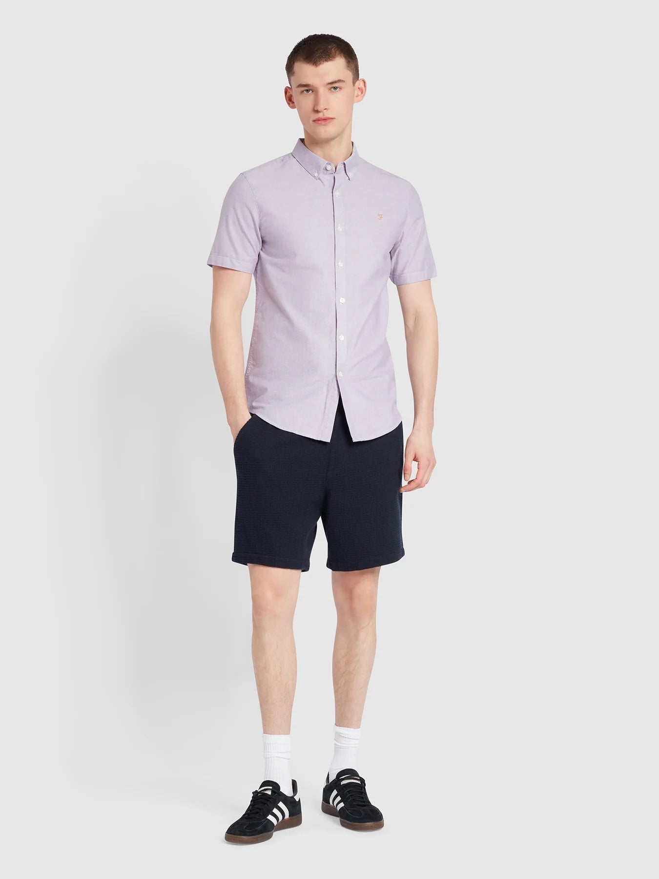 Farah Brewer Short Sleeve Shirt - Matt O'Brien Fashions