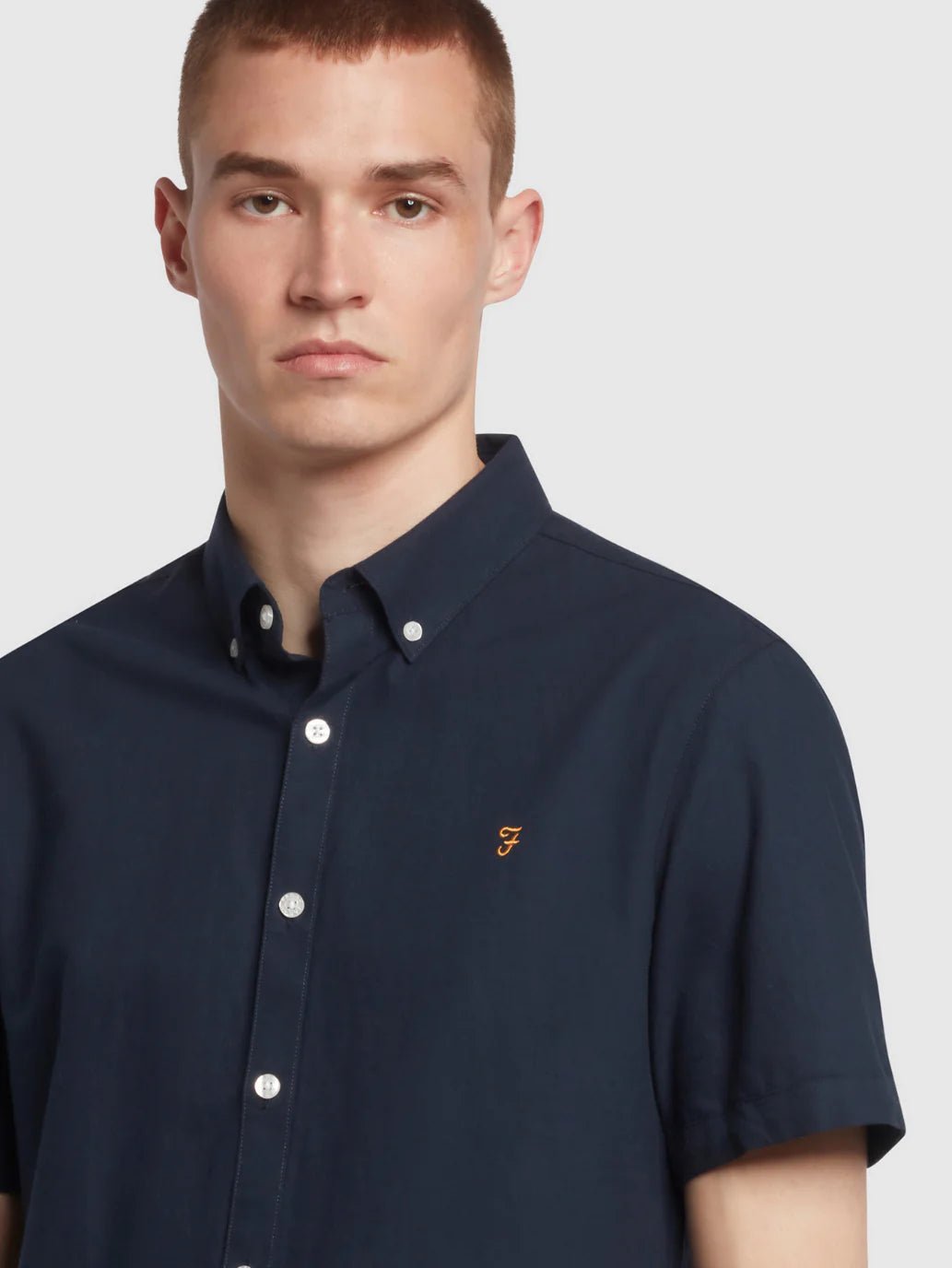 Farah Brewer Short Sleeve Shirt - Matt O'Brien Fashions