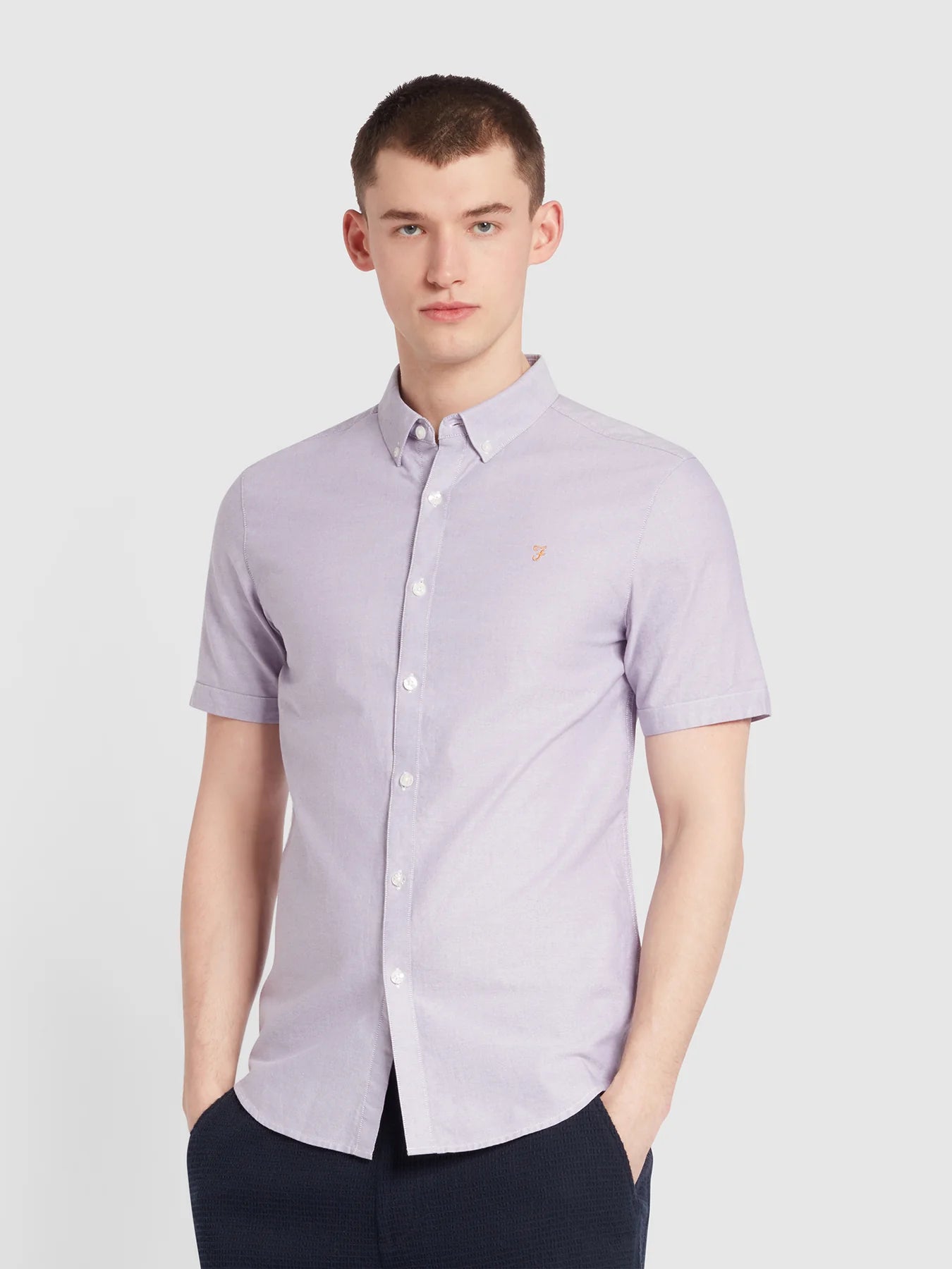 Farah Brewer Short Sleeve Shirt - Matt O'Brien Fashions