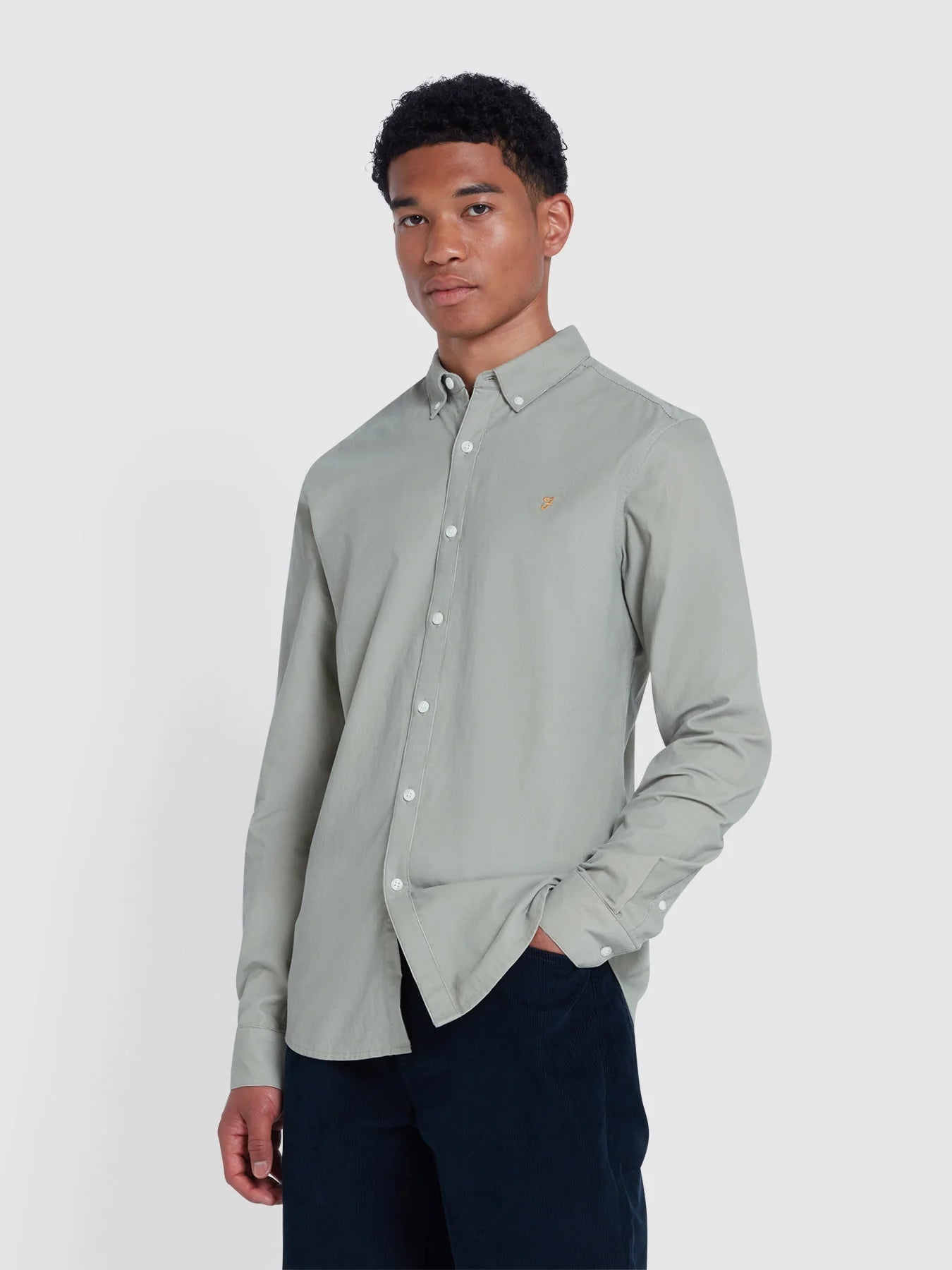 Farah Fontella Cord Shirt - Matt O'Brien Fashions