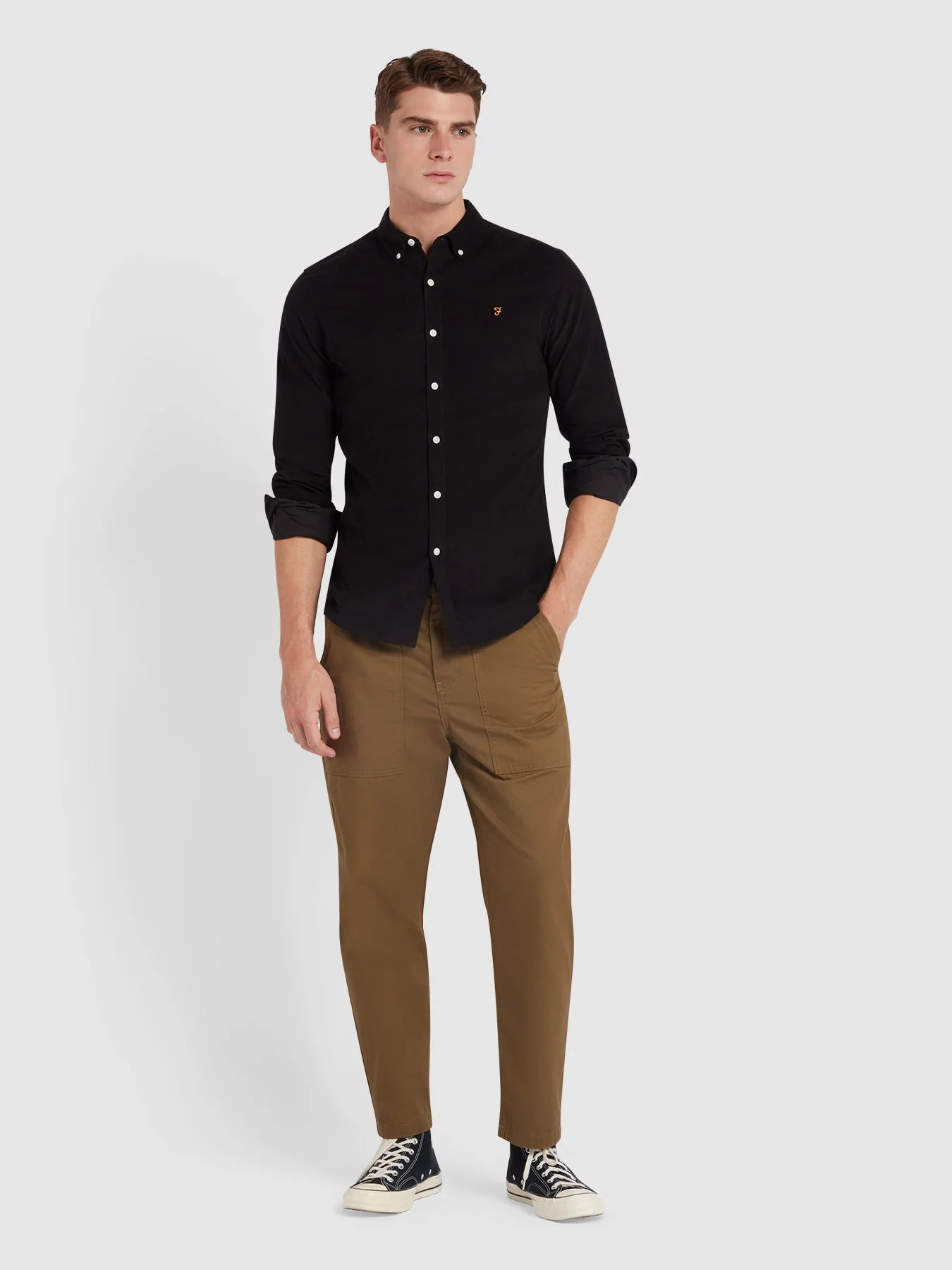 Farah Fontella Cord Shirt - Matt O'Brien Fashions