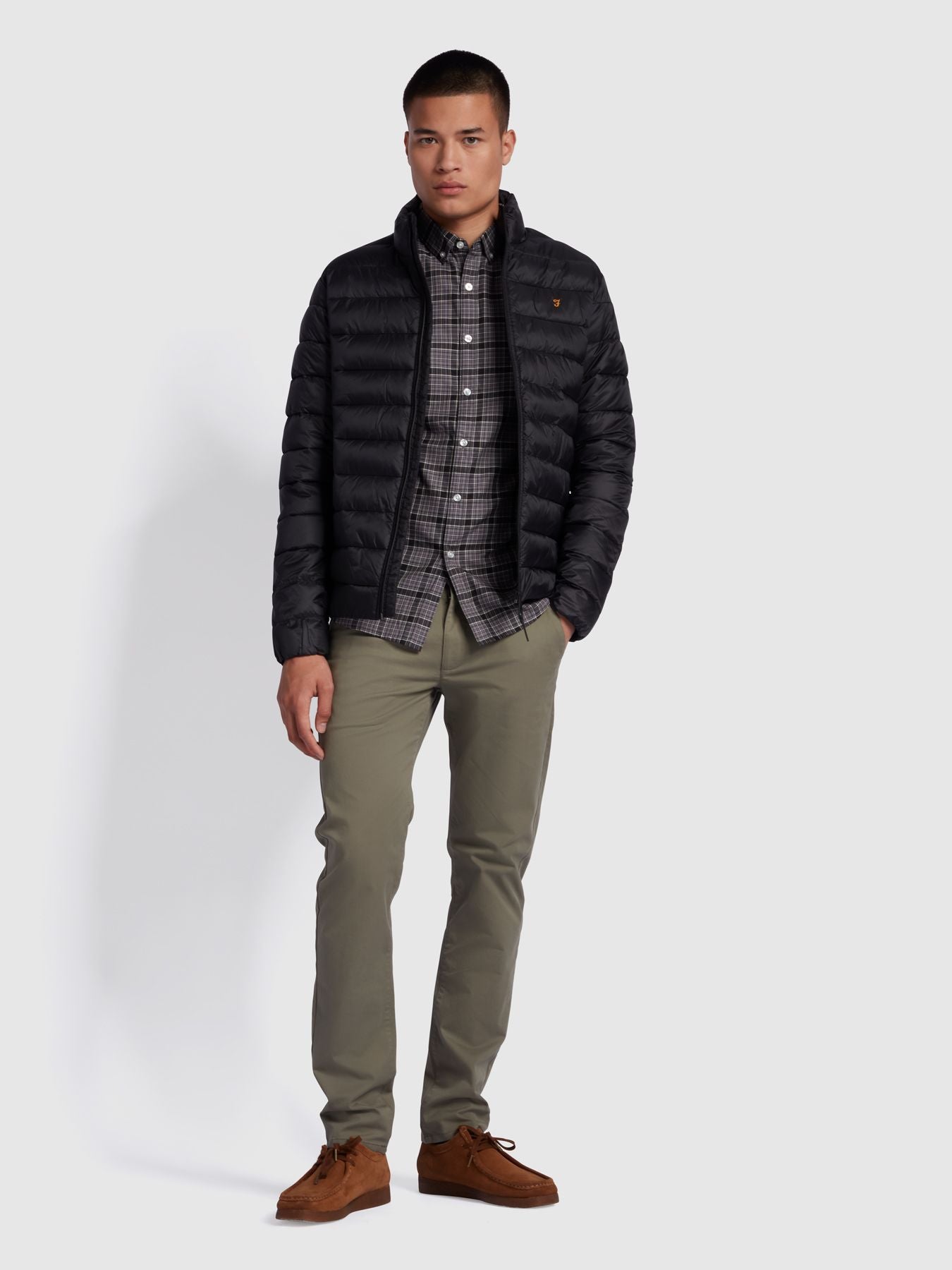Farah Fraser Check Shirt - Matt O'Brien Fashions