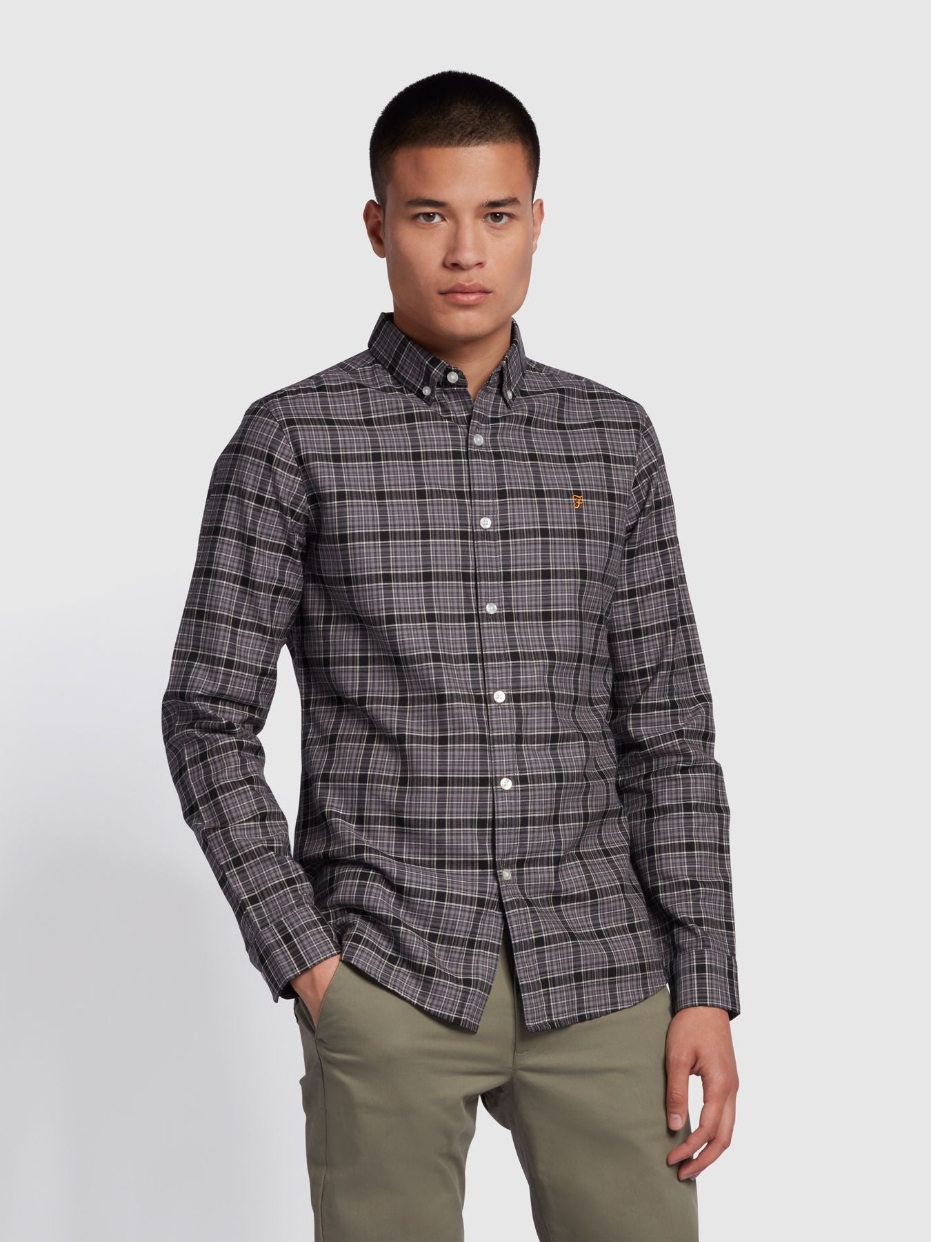 Farah Fraser Check Shirt - Matt O'Brien Fashions
