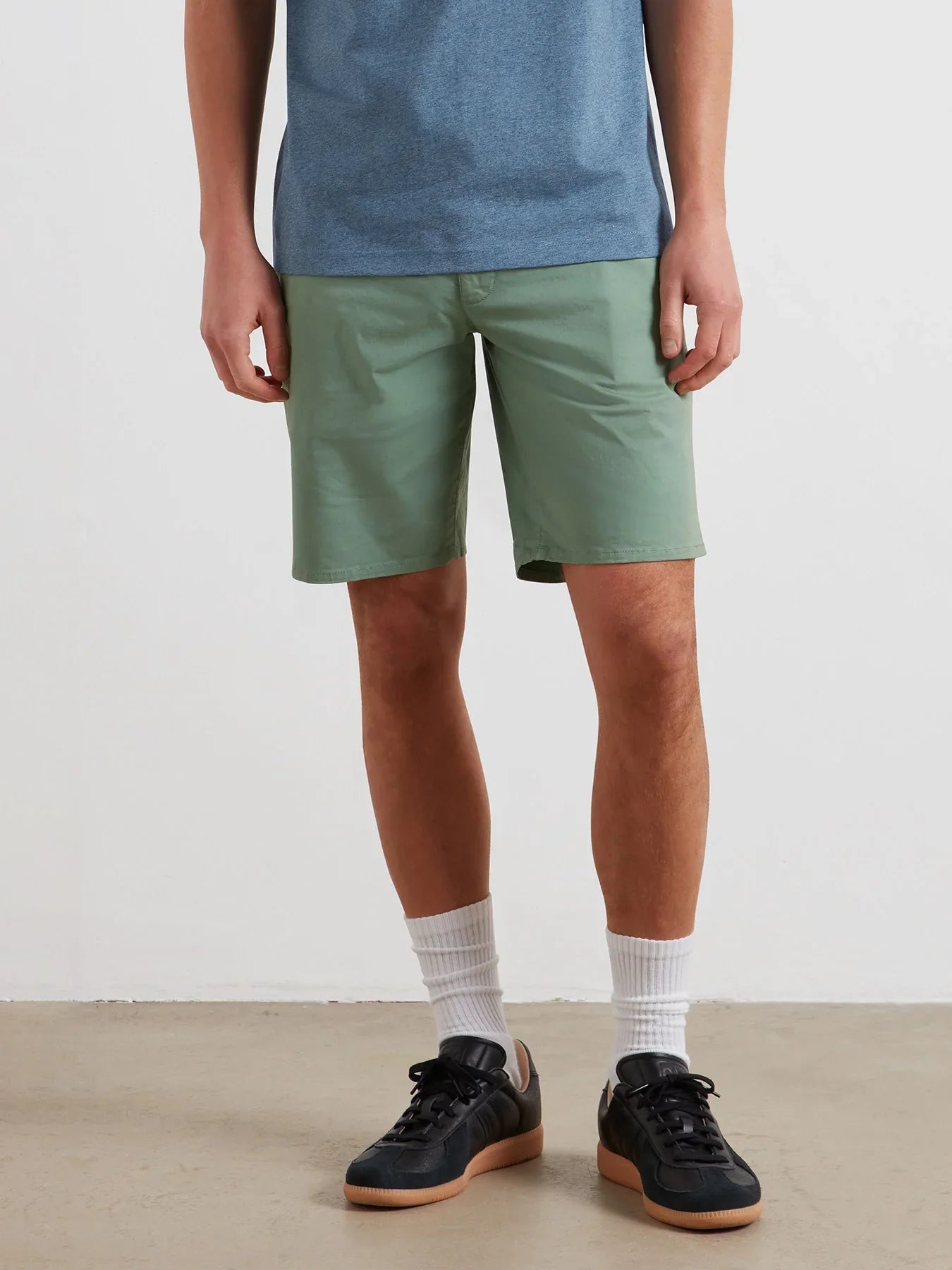 Farah Hawk Garment Dye Chino Shorts - Matt O'Brien Fashions