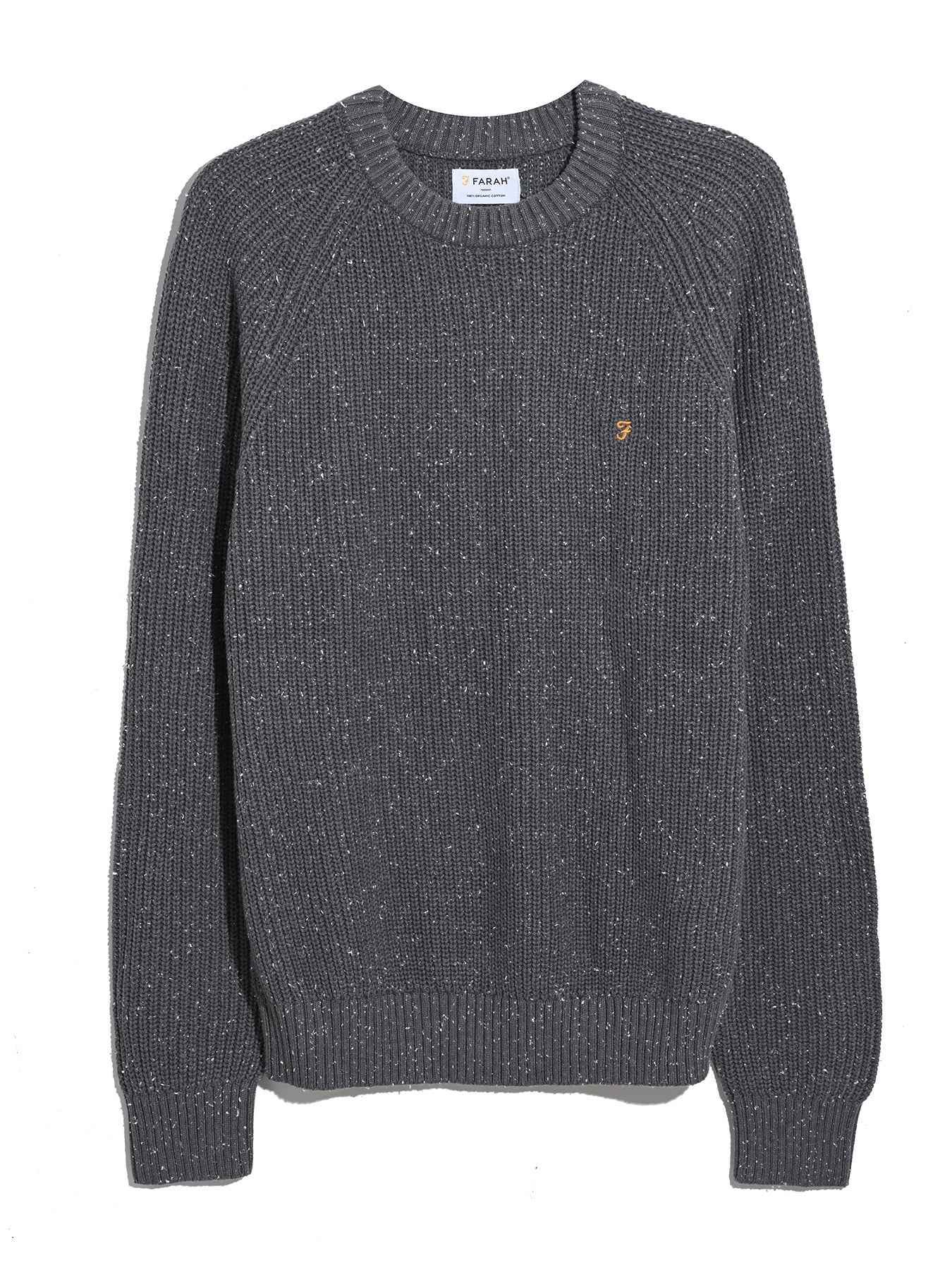 Farah Sage Nepped Crew Sweater - Matt O'Brien Fashions