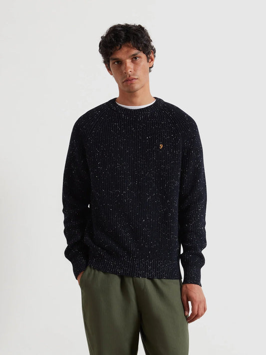 Farah Sage Nepped Crew Sweater - Matt O'Brien Fashions