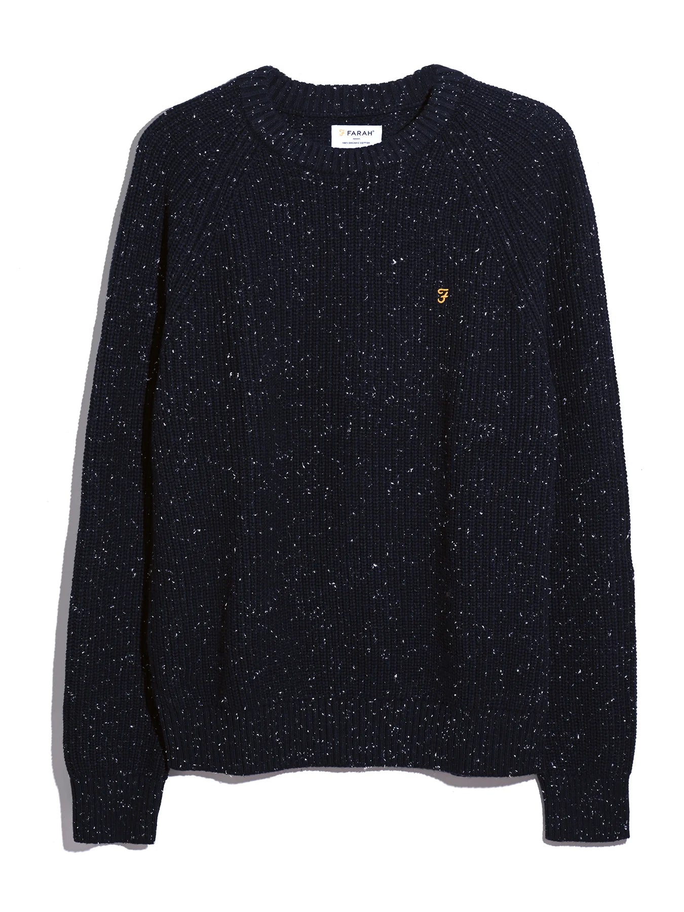 Farah Sage Nepped Crew Sweater - Matt O'Brien Fashions