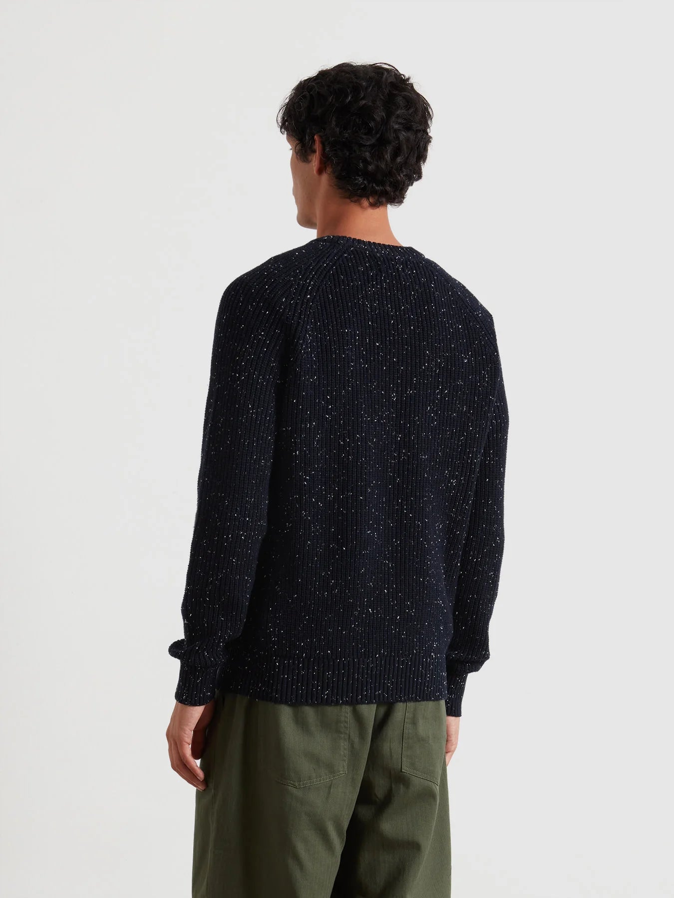 Farah Sage Nepped Crew Sweater - Matt O'Brien Fashions