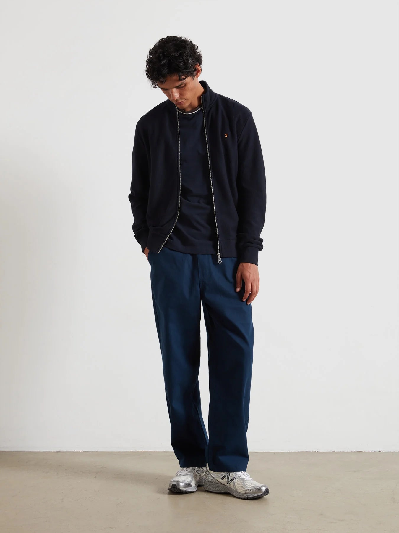Farah Seaton Zip Thru - Matt O'Brien Fashions